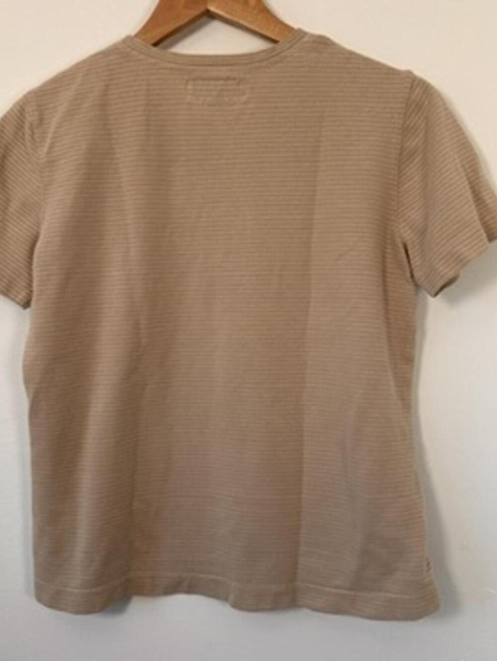 Action Wear American Vintage Tan Cotton Shirt Size S - Picture 5 of 8
